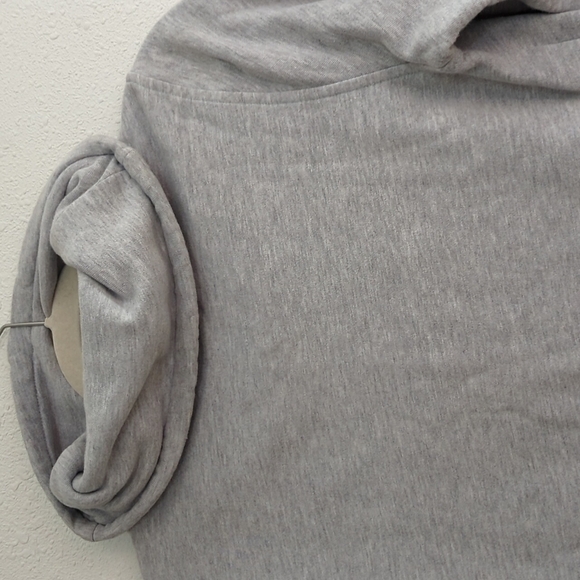 Special Blend Pullover Sweatshirt Zip Pockets Cowl Neck Women's Size Medium - Picture 11 of 13